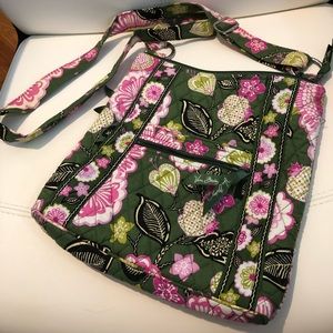 VGUC Vera Bradley *Olivia Pink* Hipster Crossbody